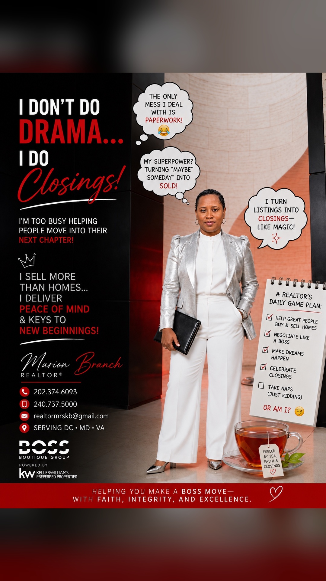 I Don't Do Drama... I Do Closings